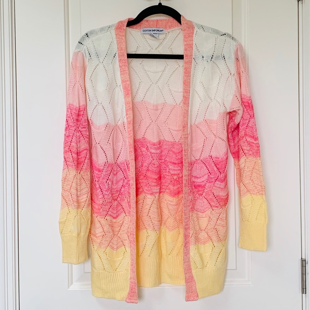 NWOT-Cotton Emporium Cardigan